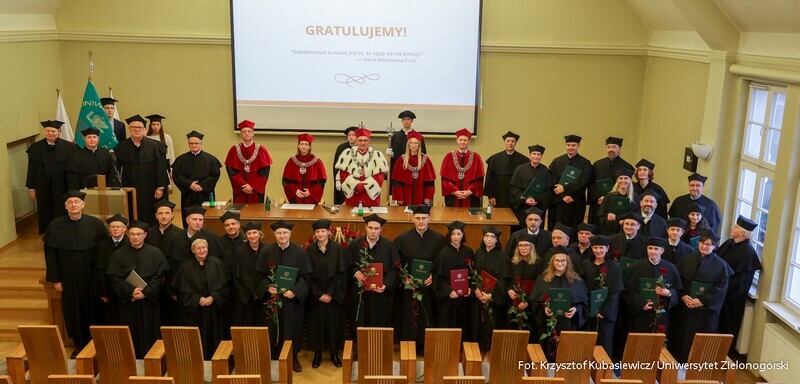 Promocje habilitacyjne i doktorskie 2025